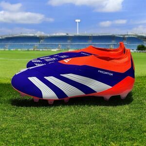 Adidas Predator Elite Men LL AG Soccer Cleats Blue IF6430 Size 9.5 NEW